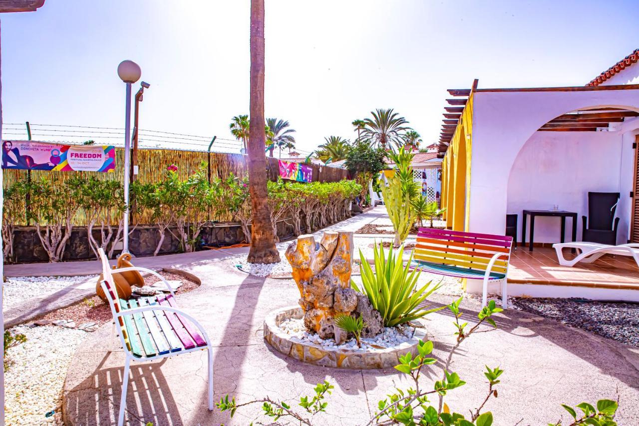 Rainbow Golf Bungalows, Gay Men-Only Resort Maspalomas  Exterior foto