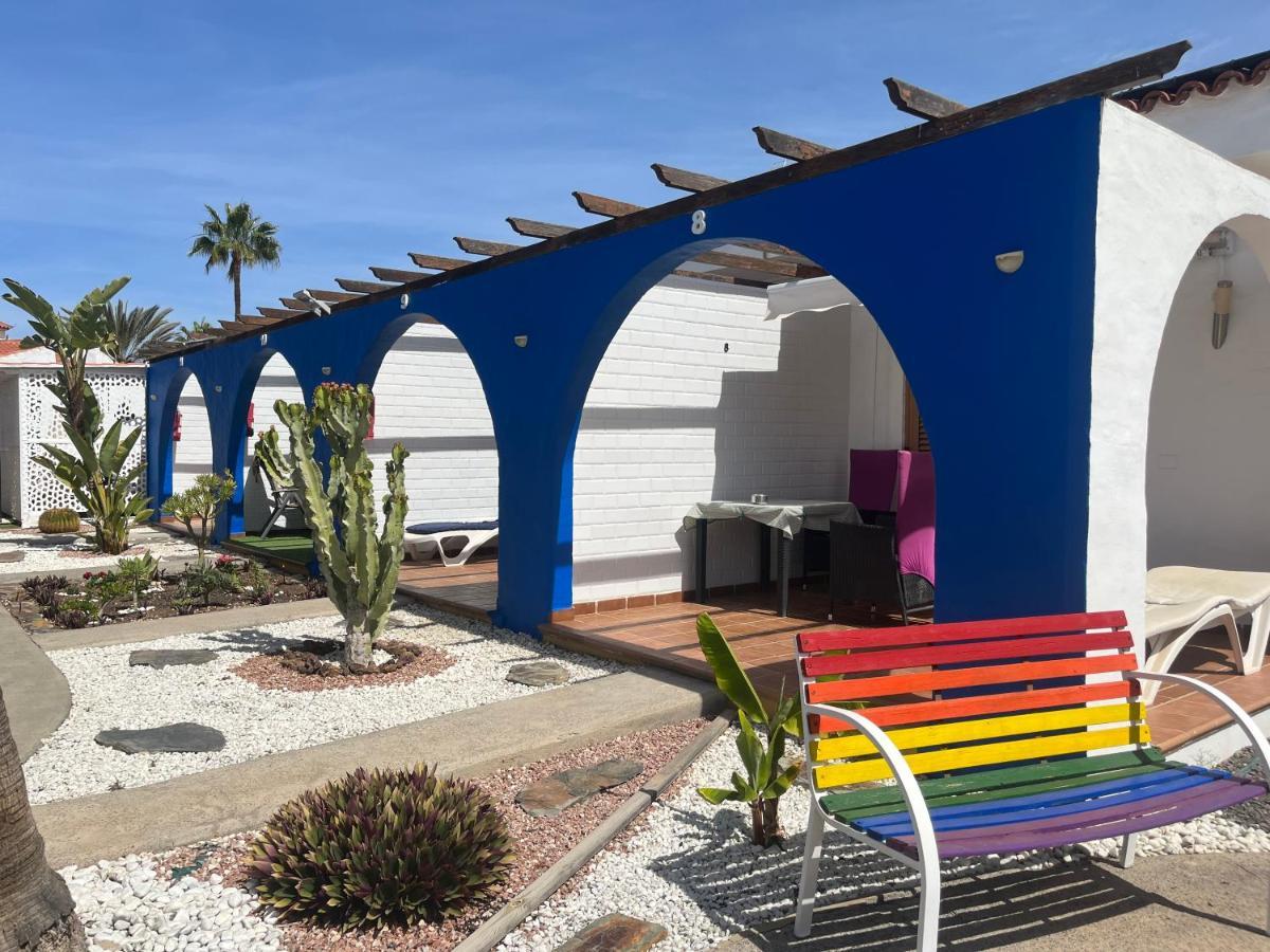 Rainbow Golf Bungalows, Gay Men-Only Resort Maspalomas  Exterior foto
