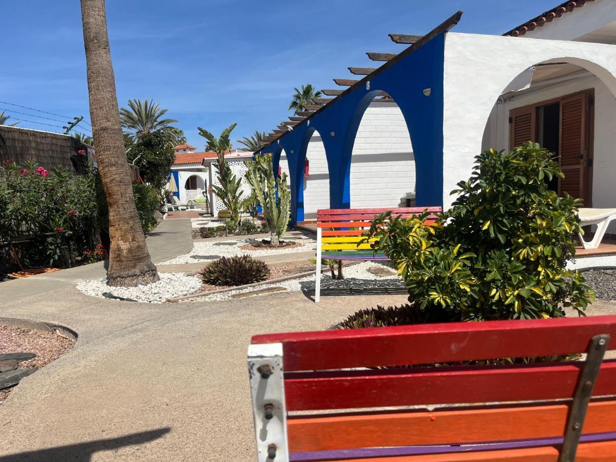 Rainbow Golf Bungalows, Gay Men-Only Resort Maspalomas  Exterior foto